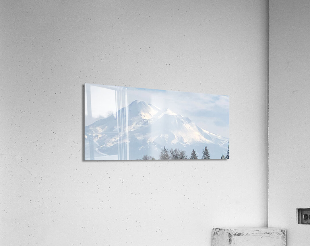 Mount Shasta in Peaceful Light Acrylic Print