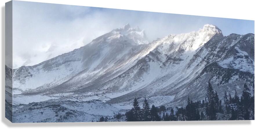 Mount Shasta First Snow Canvas Print