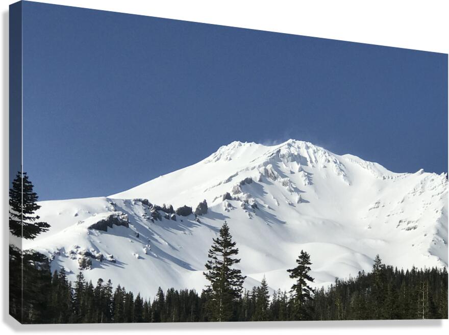 Deep Blue Sky Canvas Print