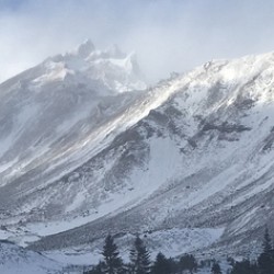 Mount Shasta First Snow Mural