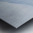 Mount Shasta in Peaceful Light Metal print