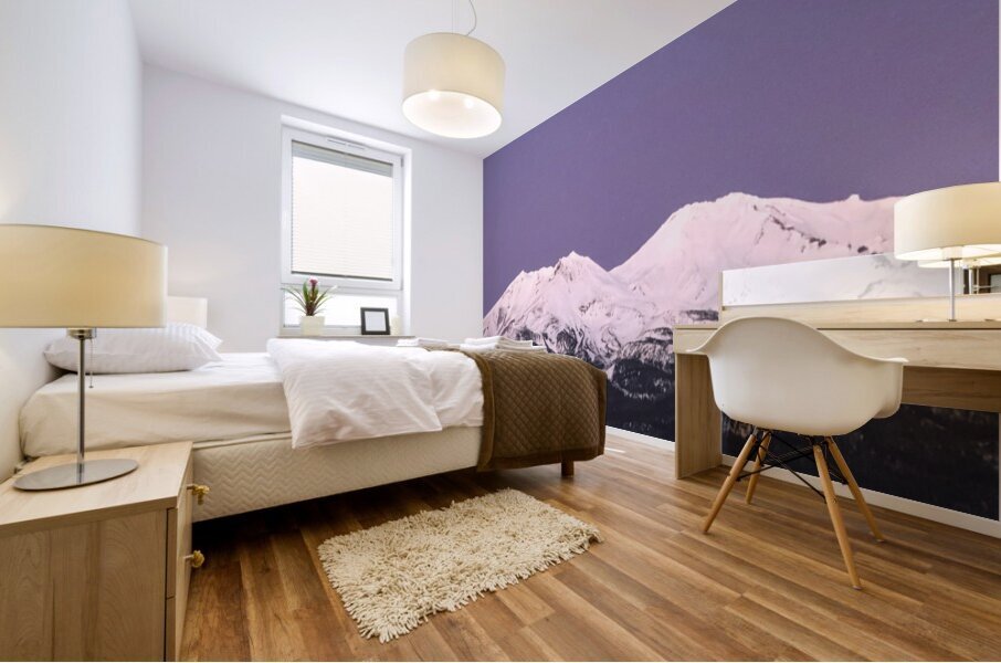 Lavendar Sky 2 Mural print