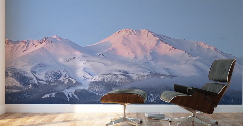 May Mount Shasta Glow Wall Murals