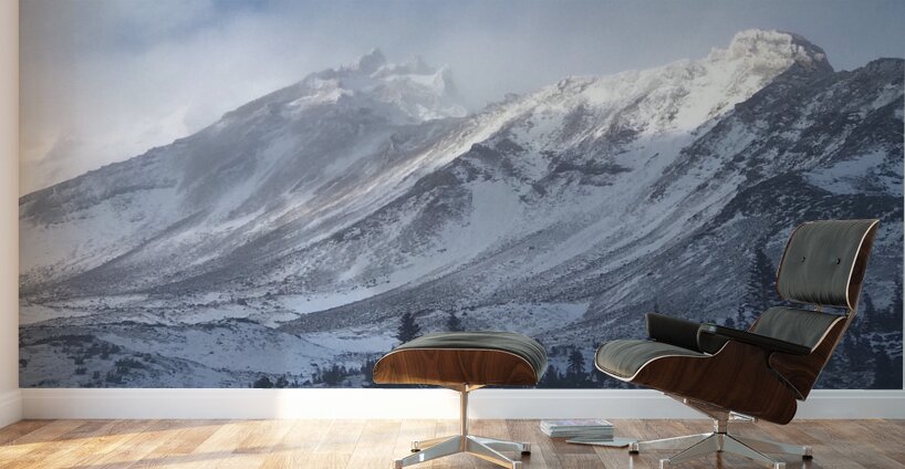 Mount Shasta First Snow Wall Murals