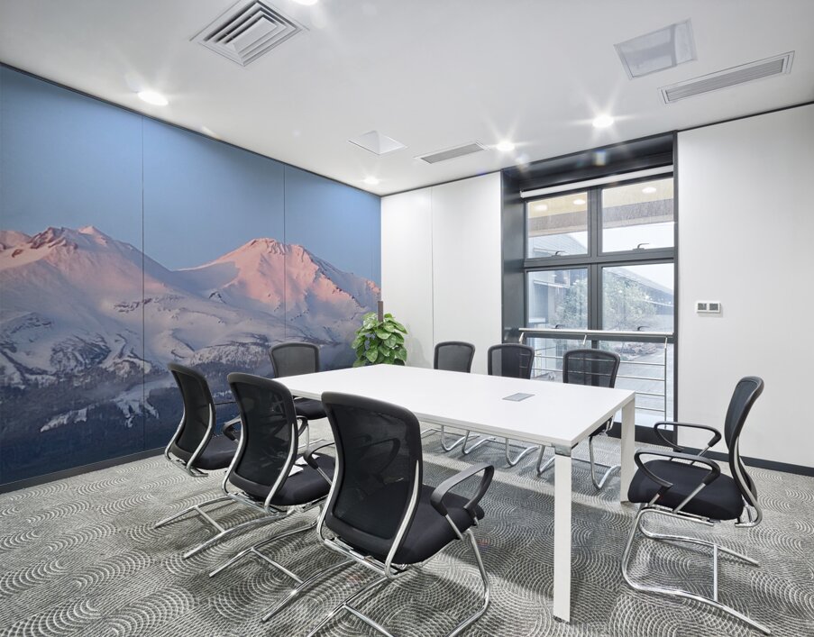 May Mount Shasta Glow Wall Printing