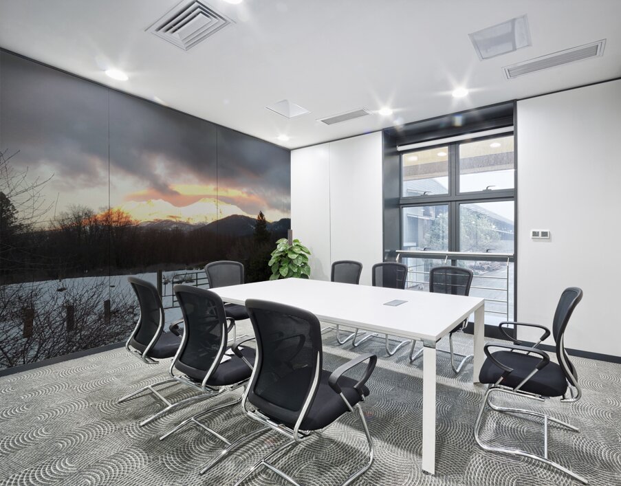 True Gold Alpenglow Wall Printing