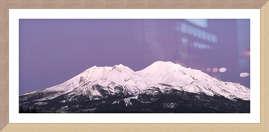 Lavendar Sky 2 Picture Frame print