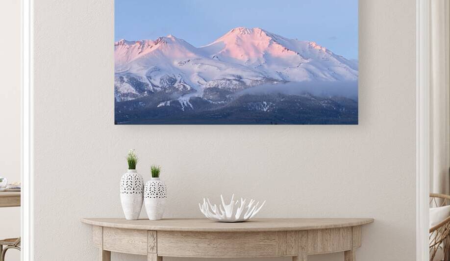 May Mount Shasta Glow by Tara Gardner