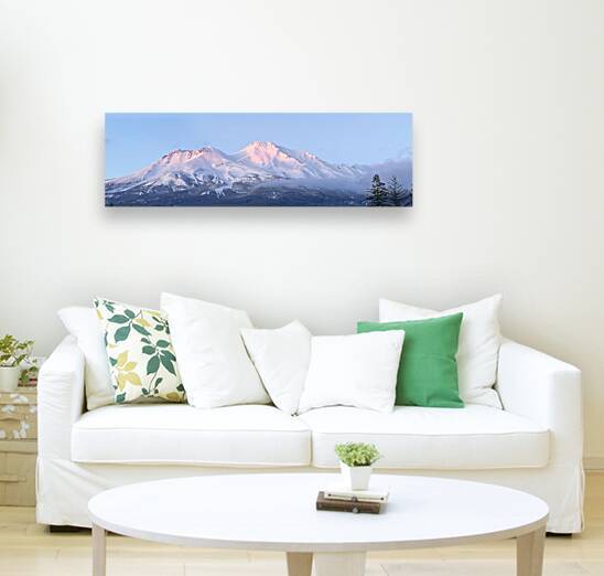 May Alpenglow Mount Shasta Landscape by Tara Gardner