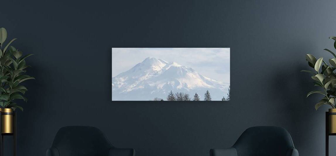 Mount Shasta in Peaceful Light by Tara Gardner